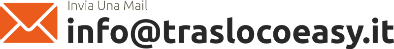 Logo TraslocoEasy con email di contatto